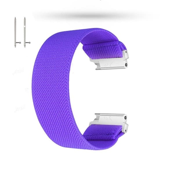 Ensfarvet nylon-urrem til Huawei-ur - Lyselilla Purple