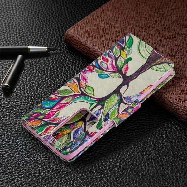 Wonderland Huawei P40 Pro etui - Farvet Træ Multicolor