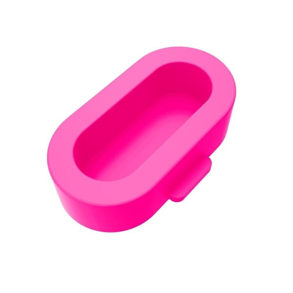 Garmin Fenix 5S / 5 / 5X dammskyddsplugg i silikon - Ros Rosa