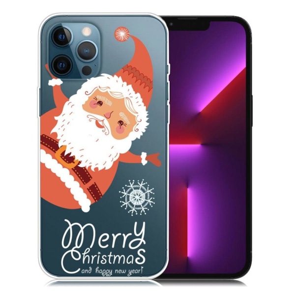 Joulu iPhone 13 Pro tapauksessa - Santa Multicolor