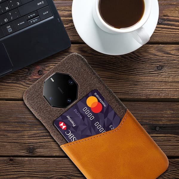 Bofink Huawei Mate 60 RS Ultimate Design kortdeksel - Orange Orange