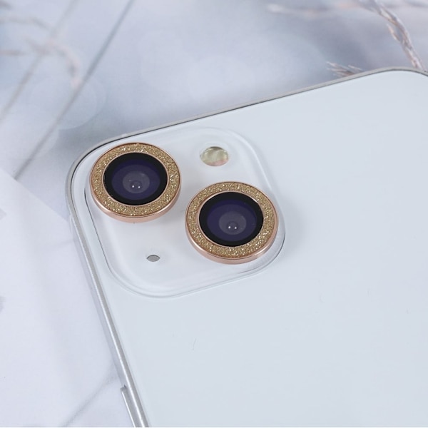 Glitter iPhone 13 Mini kotelot - Kulta Gold