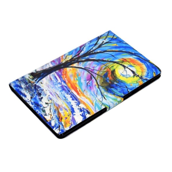 Cool pattern leather case for Lenovo Tab M10 - Tree Multicolor