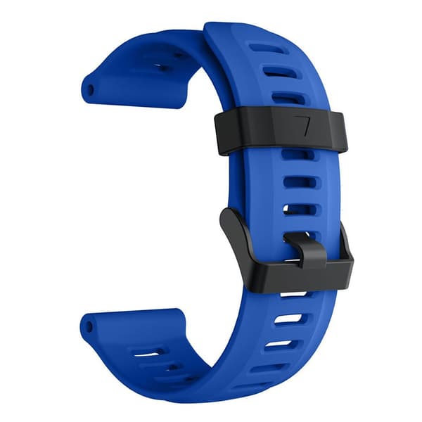 Garmin Fenix 5X / Fenix 3 silikon klockarmband - Blå Blå