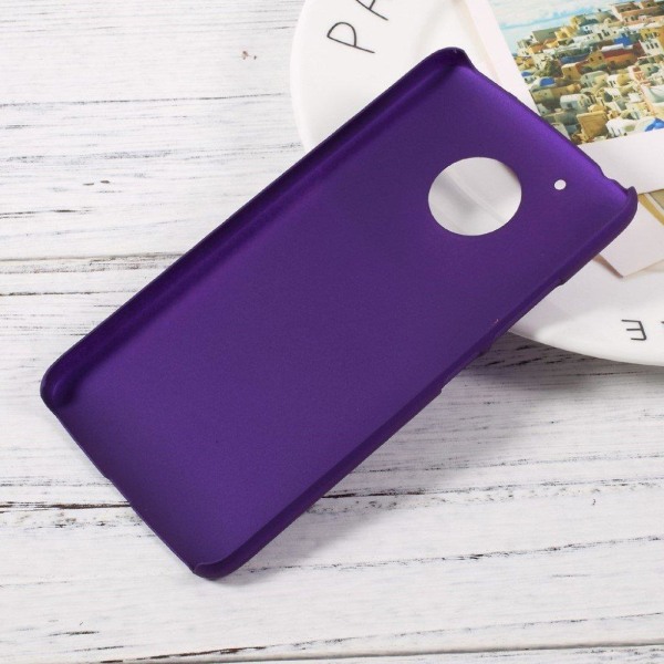 Motorola Moto G5 Kuminen Kova Muovikuori - Violetti Purple