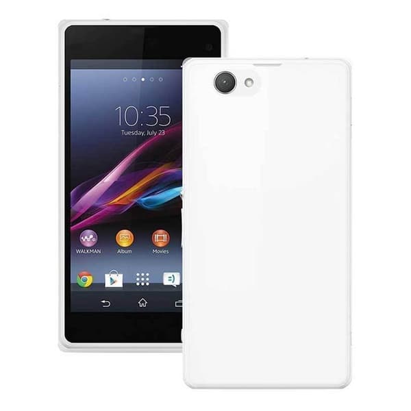 Sony Xperia Z3 Compact Transparent skydd (flexibelt) Transparent