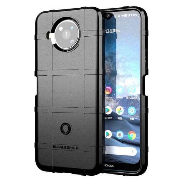 Rugged Shield Nokia 8.3 5G skal - Svart Svart