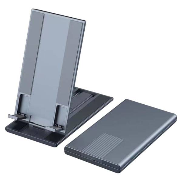 Universal aluminiumsdock til stationære telefoner og tablets - Sort Black