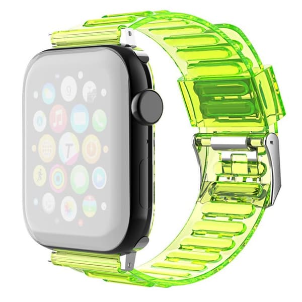Universal translucent style watch band - Yellow Gul
