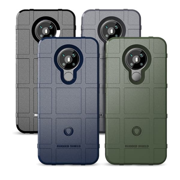 Rugged Shield Nokia 5.3 deksel - Grønn Green