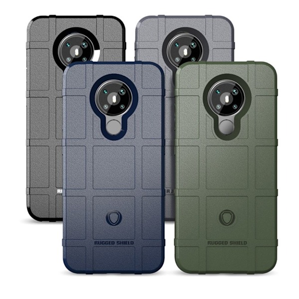 Rugged Shield Nokia 5.3 skal - Grön Grön