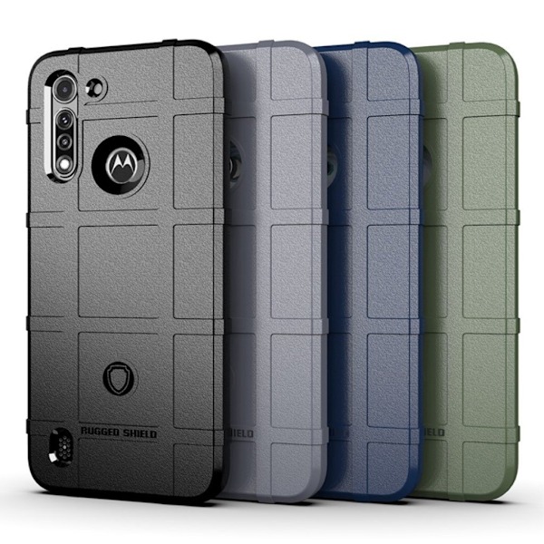 Rugged Shield Motorola Moto G8 Power Lite skal - Svart Svart
