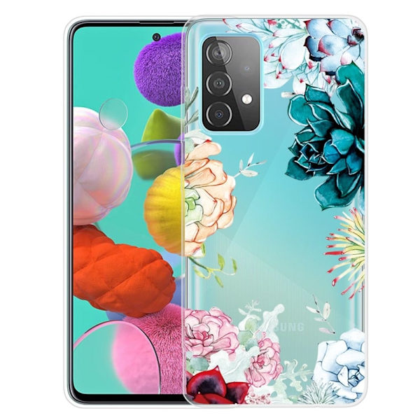 Deco Samsung Galaxy A33 5G Etui - Succulent Multicolor