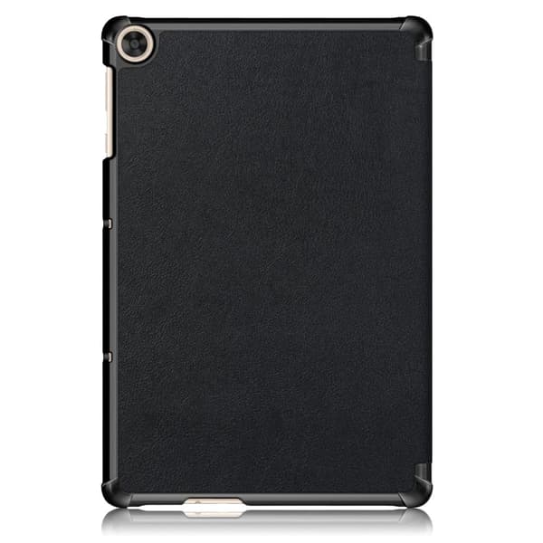 Tri-fold skinnstativveske for Huawei MatePad T10 - Svart Black