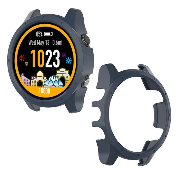Garmin Forerunner 935 / 945 hållbart ihåligt fodral - Mörkgrå Silvergrå