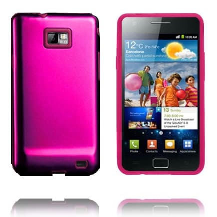 Galaxy S 2 Guard (Sølv) Samsung i9100 Galaxy S 2 Deksel Pink