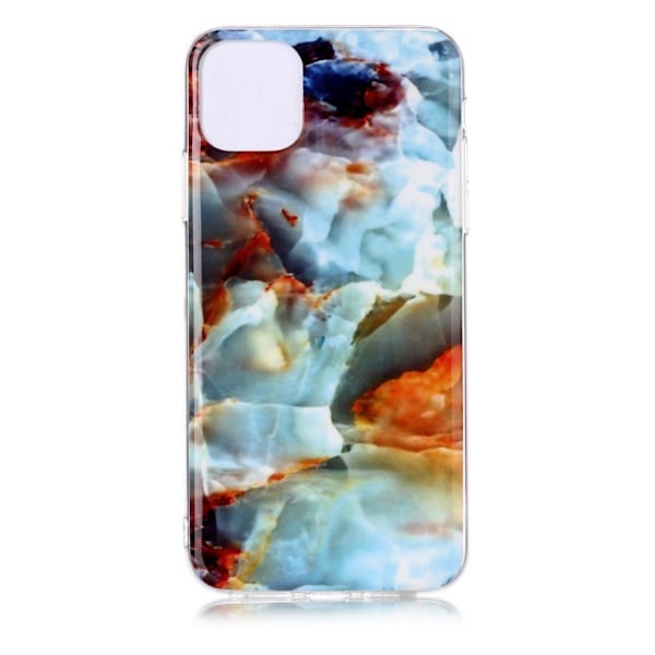 Marmormotiv iPhone 11 Pro Max skal - Färgglada Moln Marmor multifärg