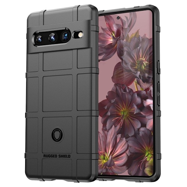 Rugged Shield Etui Google Pixel 7 Pro - Svart Black