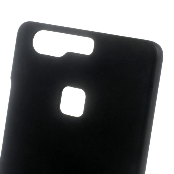 Christensen gummibelagt plastik cover til Huawei P9 - Sort Black