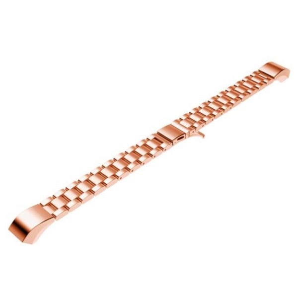 Fitbit Alta rem af rustfri stål - Rødguld Pink