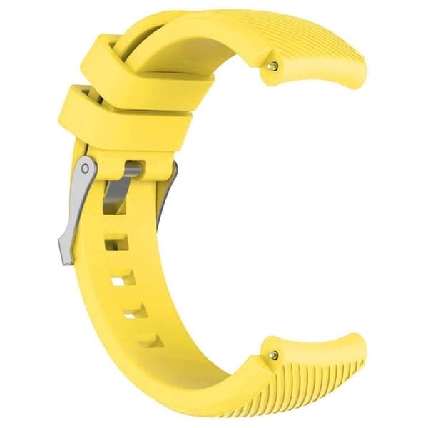 Huawei Watch GT 22mm mönstrat klockband av silikon - Gul Gul