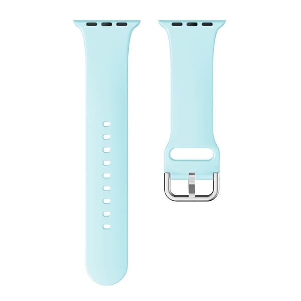 Apple Watch Series 5 40mm silikone Urrem - Cyan Green
