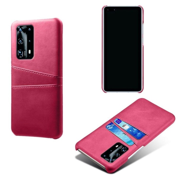 Dual Card cover - Huawei P40 - Rose Pink