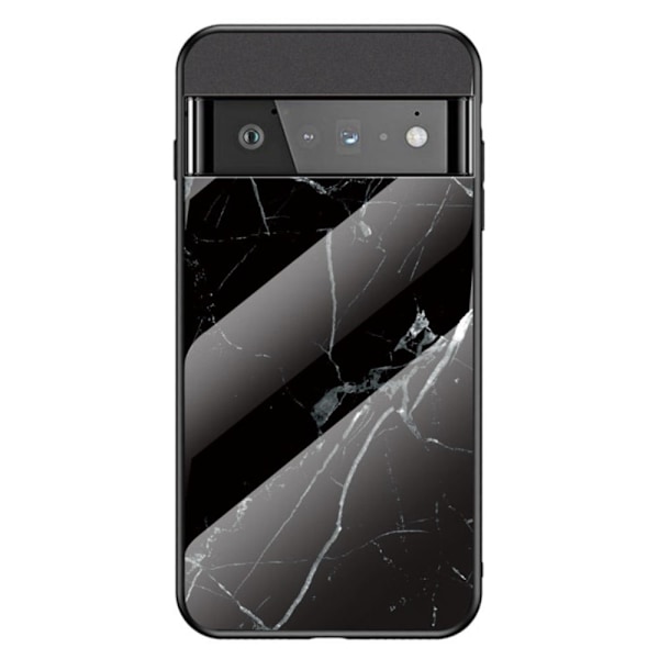 Fantasy Marble Google Pixel 7 cover - Sort Marmor Black