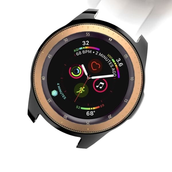 Samsung Galaxy Watch (42mm) belagt cover - sort Black
