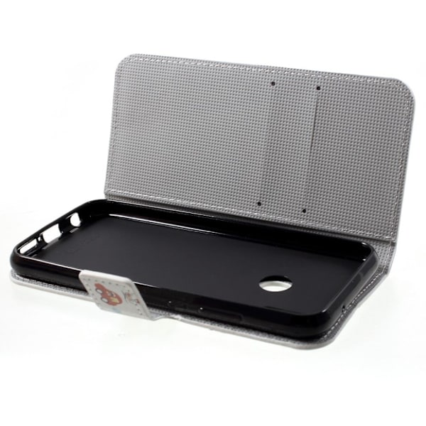 Huawei P20 Lite Printet Mønster PU læder flip etui - Palettes sød gade Multicolor
