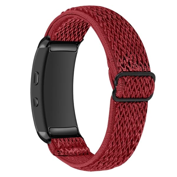 Samsung Gear Fit2 nylonkellon hihna - Punainen Red