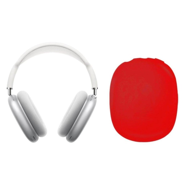 Airpods Maxin pehmeä silikonisuojus - Punainen Red