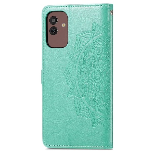 Mandala Samsung Galaxy M13 5g Flip Etui - Grøn Green