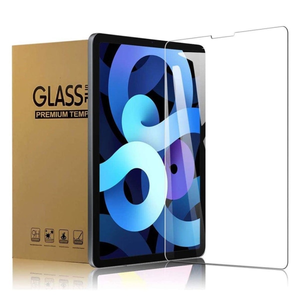 9H curved edge tempered glass screen protector for iPad Air (202 Transparent