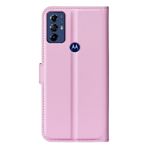 Classic Motorola Moto G Play (2023) Flip Fodral - Rosa Rosa
