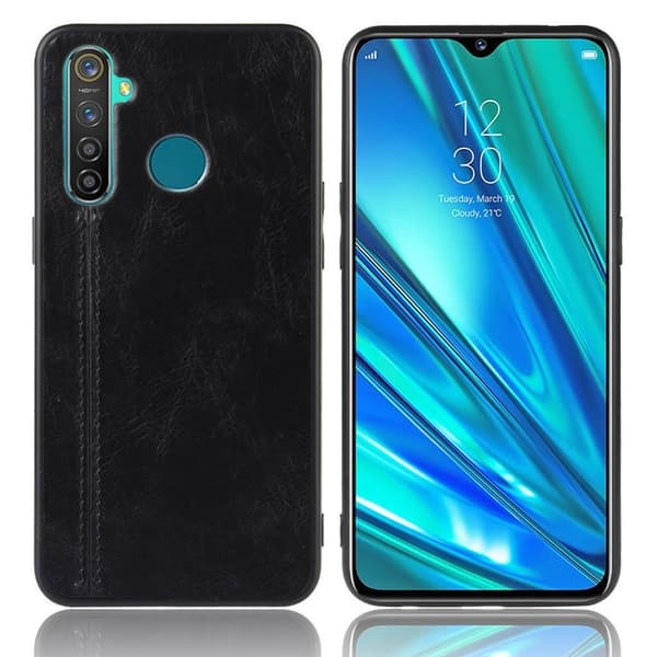 Admiral Realme 5 / 5s kuoret - Musta Black