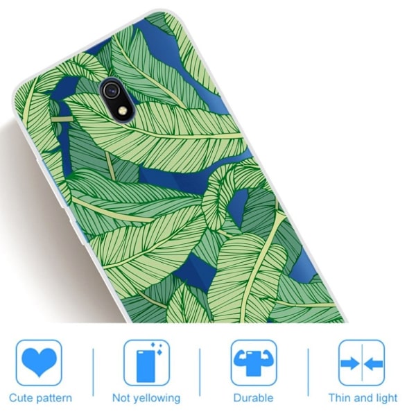 Deco Xiaomi Redmi 8A skal - Blad Grön
