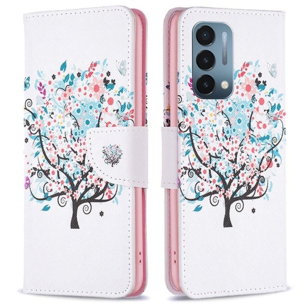 Wonderland OnePlus Nord N200 5G flip case - Flower Tree Pink