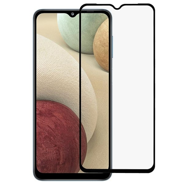 Samsung Galaxy A12 5G kosketusherkkä ja temperoitu suojalasi Transparent