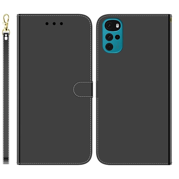 Mirror etui til Motorola Moto G22 - Sort Black