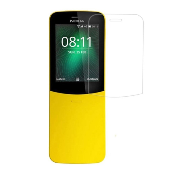 Nokia 8110 beskyttelsesfilm i silikone i klart design - Transpar Transparent