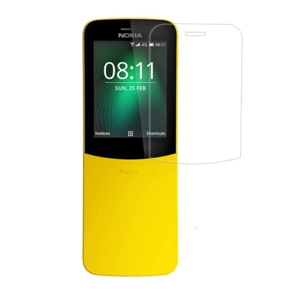 Nokia 8110 upea kirkas LCD silikooninen pehmeä näyttö suojakalvo - Transparentti Transparent