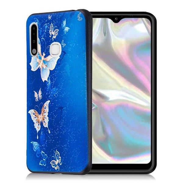 Imagine Samsung Galaxy A70e kuoret - Kauniita perhosia Multicolor