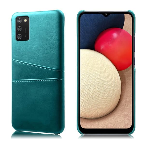 Dual Card Samsung Galaxy A02s kotelot - Vihreä Green