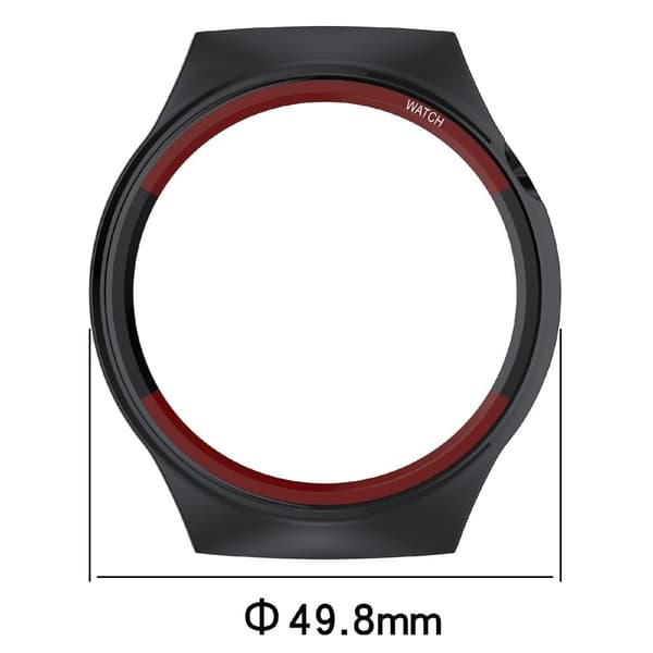 Huawei Watch GT 5 46mm Semi-Enclosed Watch Case Bump Resistant Protective Frame Black