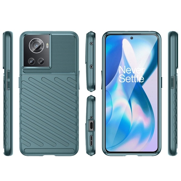 Thunder OnePlus 10R / OnePlus Ace deksel - Grønn Green