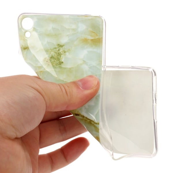 Sony Xperia XA silikone cover - Lysgrøn Green