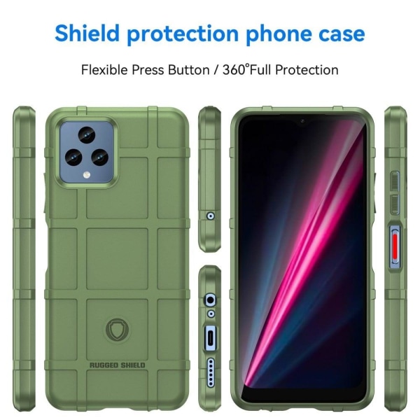 Rugged Shield T-Mobile REVVL 6 5G skal - Grön Grön