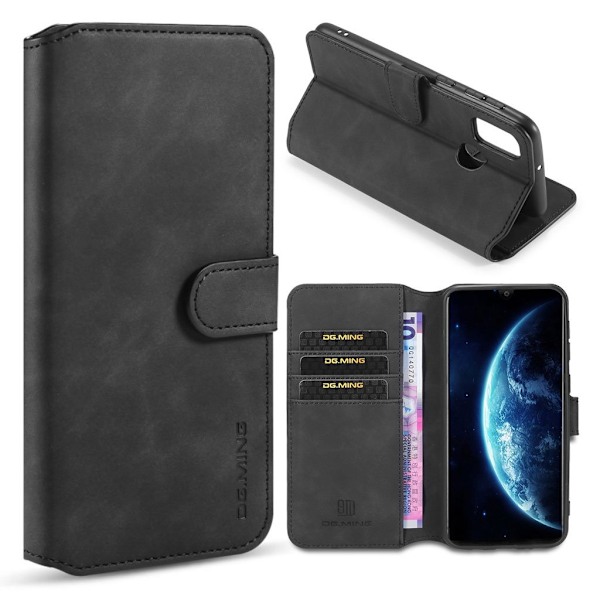 DG.MING Samsung Galaxy M30s Etui - Sort Black