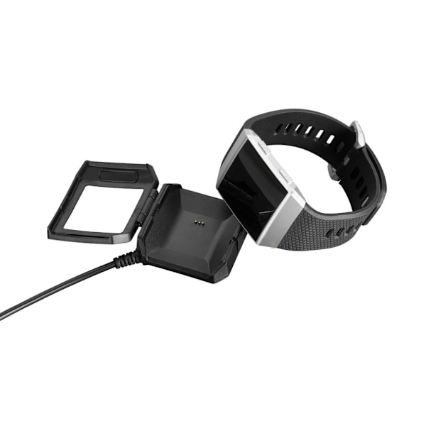 Fitbit Ionic smartwatch opladning kabel stander Black